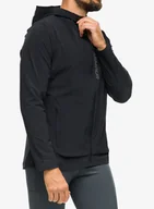 Kurtki i kamizelki sportowe męskie - Kurtka do biegania Under Armour OutRun The Storm Jacket - black/jet gray/reflective - miniaturka - grafika 1