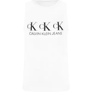 CALVIN KLEIN JEANS Top | Slim Fit - Koszulki męskie - miniaturka - grafika 1