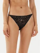 Majtki damskie - Tommy Hilfiger Figi klasyczne UW0UW05249 Czarny - miniaturka - grafika 1