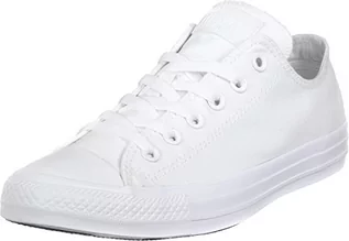 Sneakersy damskie - Converse All Star Ox Canvas białe sneakersy, biały - optical white - 44.5 eu - grafika 1