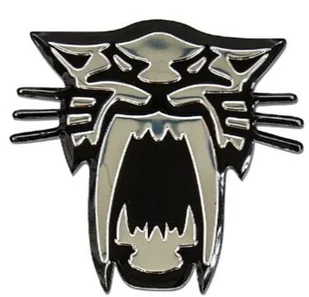 NAKLEJKA WLEP NA AUTO SAMOCHÓD  WLEPKA ALUMINIOWA WYPUKŁA TYGRYS 8 x 7cm 2/33304 - Akcesoria motoryzacyjne - miniaturka - grafika 1