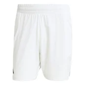 Spodenki męskie - Spodenki męskie adidas Tennis Climacool Ergo Shorts White L - miniaturka - grafika 1