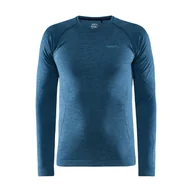 Koszulki sportowe męskie - Męska Bluzka termoaktywna CRAFT CORE DRY ACTIVE COMFORT LS M 1911157-676000 – Niebieski - miniaturka - grafika 1