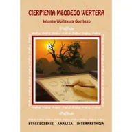Lektury szkoła podstawowa - Chojnacka Karolina Cierpienia młodego wertera johanna wolfganga goethego - miniaturka - grafika 1