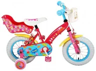 Rowery - Rower dziecięcy Peppa Pig 12 Inch 21,5 cm Dziewczynki Suwmiarka Różowy - miniaturka - grafika 1