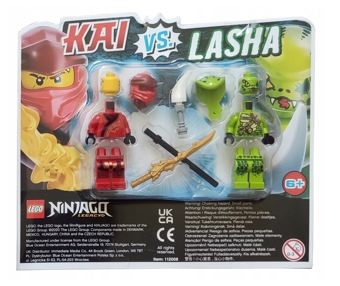 LEGO Ninjago Blister – Kai vs. Lasha #112008