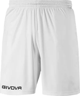 Givova Spodenki krótkie treningowe piłkarskie Givova Capo białe P018 0003 2XL - Spodnie sportowe męskie - miniaturka - grafika 1