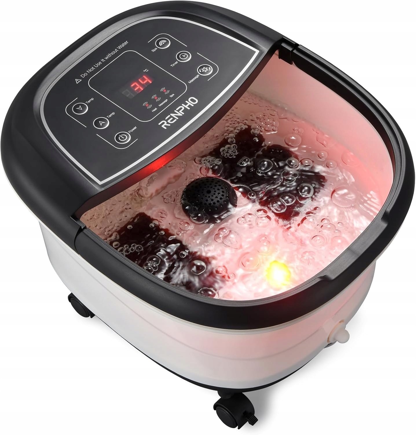 Masażer Renpho RENPHO elektryczna wanna do masażu stóp z regulacją temperatury i timerem