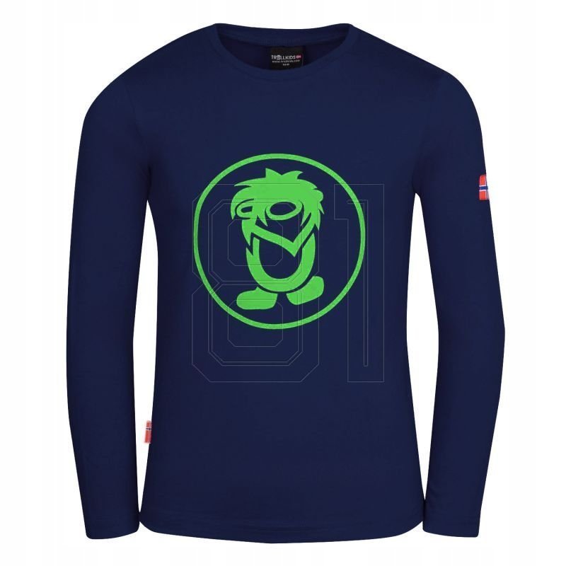 Bluzka z długim rękawem TrollKids Kids Troll Longsleeve Jr 343-100 176