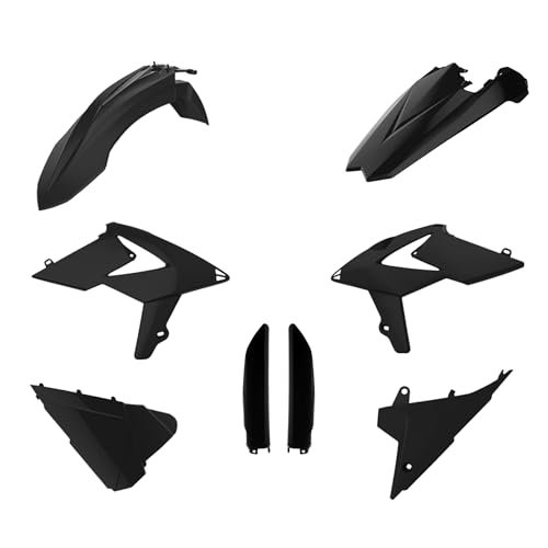 POLISPORT 91553 kompletny zestaw z tworzywa sztucznego (C/osłony widelca) BETA czarny