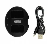 Ładowarki i akumulatory - Ładowarka Dwukanałowa Newell Sdc-Usb Np-Fw50 Do Sony - miniaturka - grafika 1