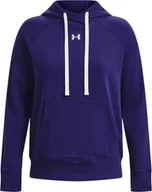 Bluzy damskie - Under Armour Bluza damska Under Armour Rival Fleece HB Hoodie granatowa 1356317 468 XL - miniaturka - grafika 1