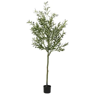 vidaXL Sztuczne drzewo oliwne 700 liści 180 cm zielone - Sztuczne kwiaty - miniaturka - grafika 1