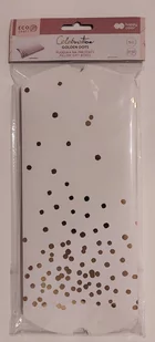 GDD GDD Pudełko na prezenty Złote kropki 21x10 cm 5szt 443080 - Opakowania i torebki na prezenty - miniaturka - grafika 1