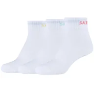 Odzież sportowa dziecięca - Skarpetki sportowe damskie 3PPK Wm Mesh Ventilation Quarter Socks - miniaturka - grafika 1