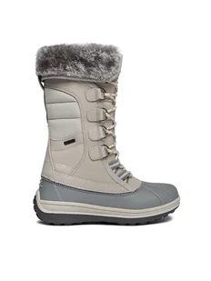 CMP Śniegowce Thalo Wmn Snow Boot Wp 30Q4616 Beżowy - Śniegowce damskie - miniaturka - grafika 1