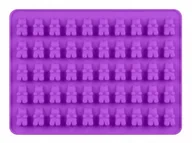 Akcesoria do lodu - Silikonowa Forma Do Czekolady Lodu Żelek - Misie - miniaturka - grafika 1