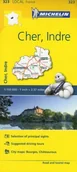 Atlasy i mapy - Michelin Cher, Indre, 1:150 000 - miniaturka - grafika 1