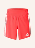 Spodenki damskie - Adidas Szorty Do Biegania 2 W 1 Adizero Running Gel Pocket rot - miniaturka - grafika 1