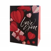 Opakowania i torebki na prezenty - Torebka Prezentowa Walentynki 18X23Cm Różne Wzory - miniaturka - grafika 1