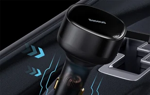 Ładowarka samochodowa Baseus Enjoyment z kablami USB-C, 33W (czarna) - Ładowarki samochodowe - miniaturka - grafika 13