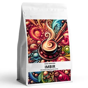 Kawa smakowa mielona IMBIROWA 100 % arabica 250 g - Cappuccino i kawy smakowe - miniaturka - grafika 1