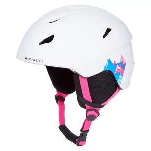 McKinley, Kask narciarski, Pulse Jr HS-016 409112, biały, rozmiar S - Kaski narciarskie - miniaturka - grafika 1