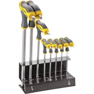 Topex Klucze imbus z kulką 8szt. 2-10mm typ T 35D963 - Klucze i nasadki - miniaturka - grafika 1