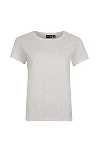 O'Neill O'Neill Koszulka damska Essential z okrągłym dekoltem, z okrągłym dekoltem beżowy biała melea. L-XL 1P7324 - Koszulki i topy damskie - miniaturka - grafika 1