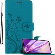 Etui i futerały do telefonów - Cadorabo pokrowiec ochronny na Huawei P30 LITE w kolorze niebieskim pokrowiec ochronny na telefon komórkowy etui w kwiaty etui w kwiaty - miniaturka - grafika 1