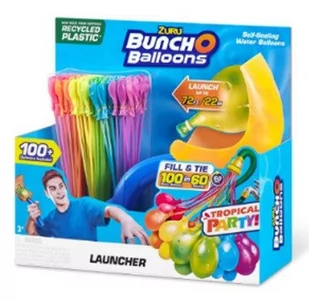 Zuru, Bunch O Balloons, Wyrzutnia z wodnymi balonami + balony - Materace dmuchane i koła do pływania - miniaturka - grafika 1