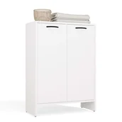 Szafki łazienkowe - Szafka łazienkowa, biała, 66 x 90 x 30 cm - miniaturka - grafika 1