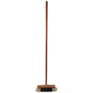 Miotły, szufle, mopy - Zamiatacz 100 % końskie włosie brąz 30 cm z kijem 120 cm - miniaturka - grafika 1