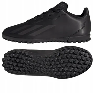 Buty adidas X CRAZYFAST.4 TF Jr IE4084 czarny 36 2/3 - Piłka nożna - miniaturka - grafika 1