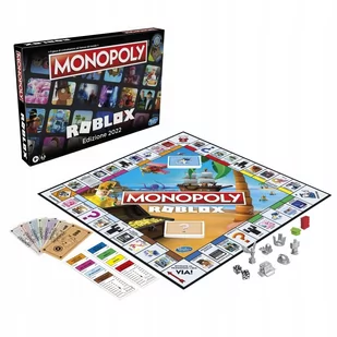 roblox monopoly j. francuski +wirtualny kod do gry - Gry planszowe - miniaturka - grafika 1