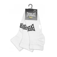 Skarpetki męskie - SKARPETY EVERLAST QUARTERY 3PAK BIAŁY 43/46 - miniaturka - grafika 1