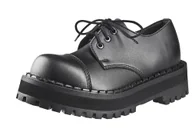 Botki męskie - krótkie glany ALTERCORE czarne 3-dziurkowe (354 VEGETARIAN BLACK)-43 - miniaturka - grafika 1