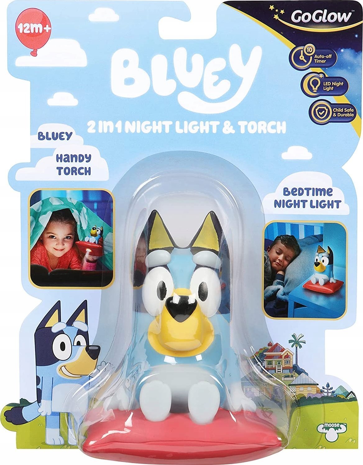 Bluey Bluey - GoGlow Buddy Night Light and Torch - 10039 /Baby and Toddler Toys