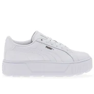 Buty sportowe damskie - Buty Puma Karmen L 38737401 - białe - miniaturka - grafika 1