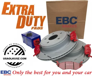 Tylne klocki EXTRA DUTY ED+ + nacinane tarcze hamulcowe EBC seria USR Chrysler Aspen - Tarcze hamulcowe - miniaturka - grafika 1