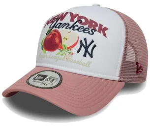Czapka Trucker NEW ERA z daszkiem NYY Fruit Graphic 9FORTY A-Frame - Czapki damskie - miniaturka - grafika 1