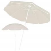 Parasole ogrodowe - Springos Parasol plażowy 160 cm parasol ogrodowy beżowy BU0018 - miniaturka - grafika 1