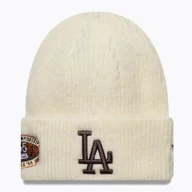 Czapki damskie - Czapka zimowa New Era Mlb Ws Los Angeles Dodgers light tan/cream/dark auburn WYSYŁKA W 24H 30 DNI NA ZWROT - miniaturka - grafika 1