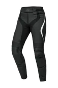 Odzież motocyklowa - Damskie Spodnie Motocyklowe iXS RS-600 Czarny/Złamany Biały40 - miniaturka - grafika 1