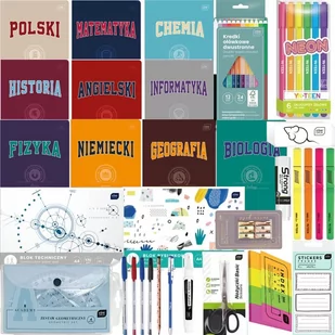 Interdruk Wyprawka Szkolna Zeszyty Klasa 4-8 - 2024 - Zeszyty szkolne - miniaturka - grafika 1