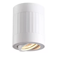 Lampy sufitowe - Oprawa natynkowa 1x10W LED GU10 RUBIN PASKI 319845 POLUX/SANICO - miniaturka - grafika 1