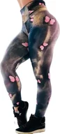 Legginsy - Legginsy damskie Butterfly - czarny/M KP24734 - miniaturka - grafika 1