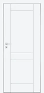Drzwi wewnętrzne - Dre Drzwi Wewnętrzne Pełne Fargo 50 Lakier Biały - miniaturka - grafika 1
