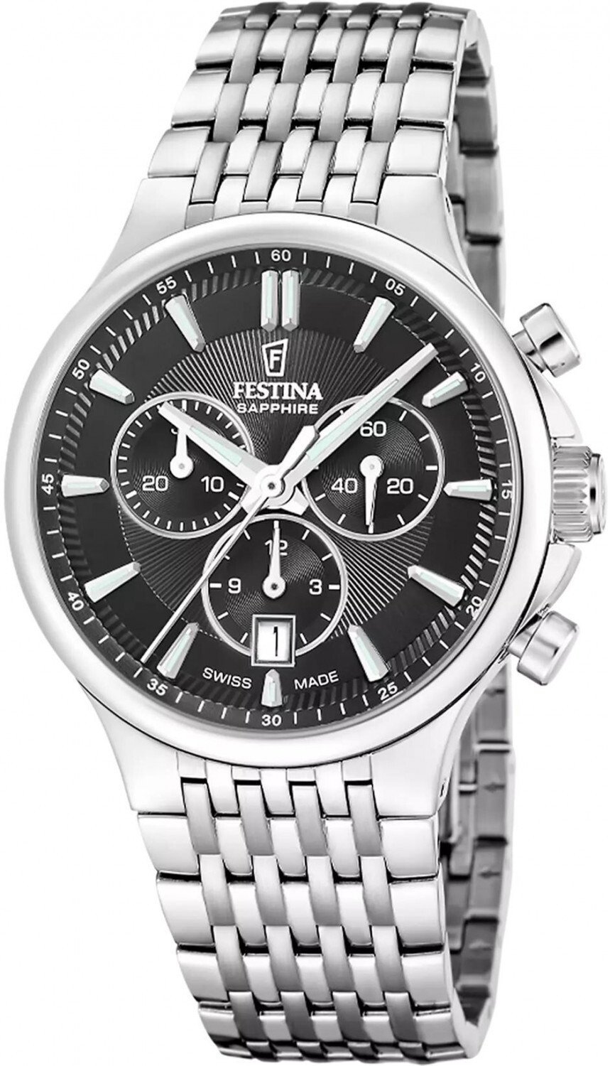 Zegarek Festina Zegarek męski Festina F20093-4 srebrny