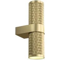 Lampy ścienne - Kinkiet Focus Maytoni złoty piaskowy mat 2xGU10 ścienny - miniaturka - grafika 1